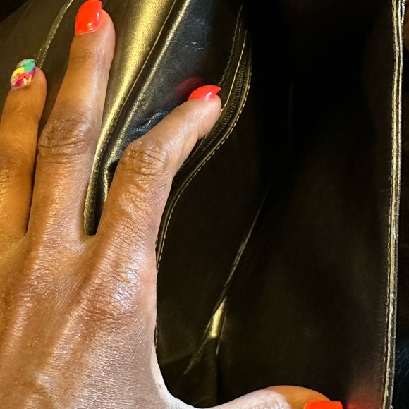 Beautiful short cross bag or shoulder bag in pewter made in Spain !! - Picture 4 of 7